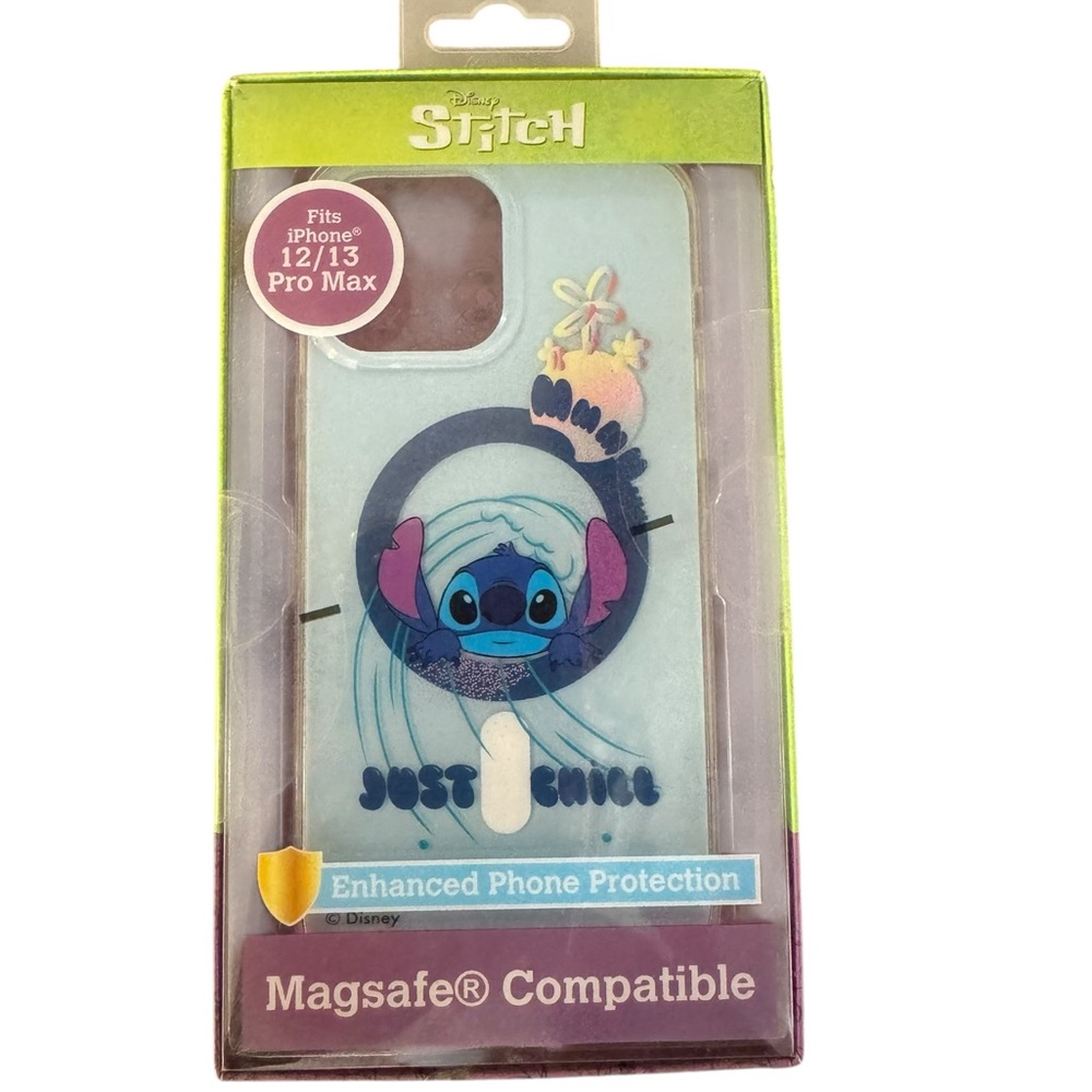 Disney Stitch MagSafe iPhone‎ Case - Light Blue